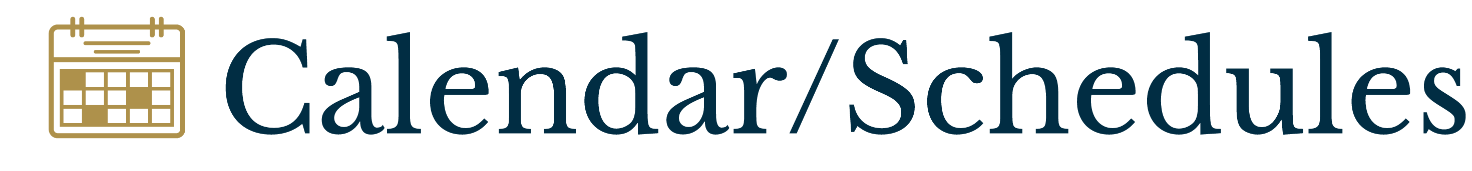 Calendar Icon yellow